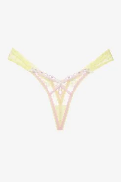 Buttercup Bunches Thong Panty -Lingerie Boutique Shop 2023.01.30.ForLoveAndLemons29022