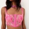Hibiscus Embroidery Bustier -Lingerie Boutique Shop 220322 BC FLLxVS LOOK 20 0061