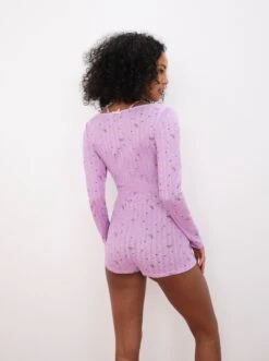 Pointelle Deep V Onesie -Lingerie Boutique Shop 220815 BC FLLxVS LOOK 10 0061