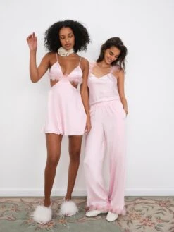 Floral Trim Slip Dress 13 Floral Trim Slip Dress -Lingerie Boutique Shop 220815 BC FLLxVS LOOK 32 0024 a96cdff9 d9f4 4159 8a82 9210cf261fa5