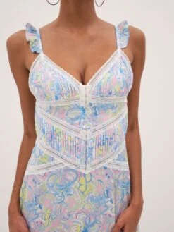 Midsummer Floral Slip -Lingerie Boutique Shop 230118 BC FLLxVS SUMMER23 LOOK 54 0059