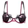 BLUEBELLA Dina Bra -Lingerie Boutique Shop 40894.cdvbk bluebella dina ouvert bra nonpadded underwire cordovan red black sexy lingerie a