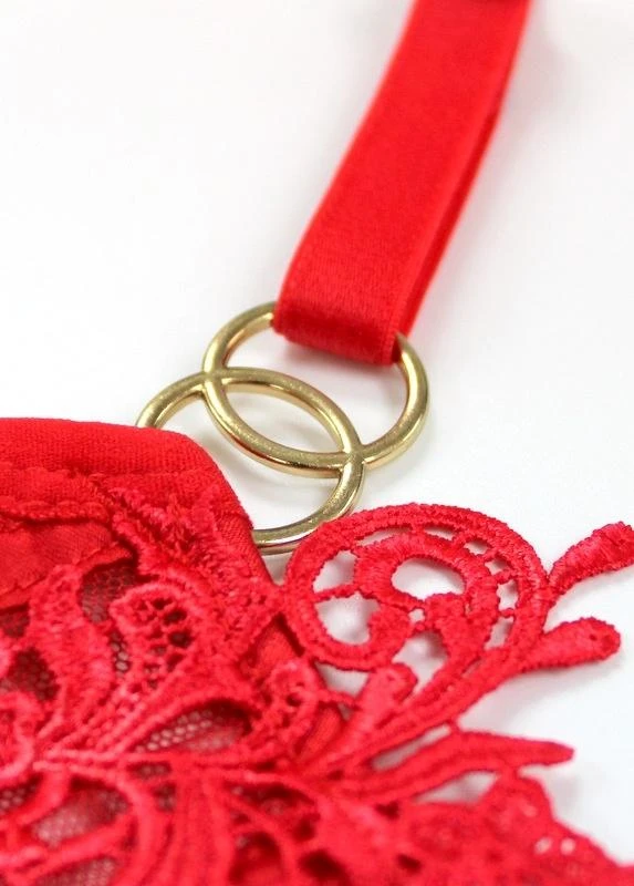 BLUEBELLA Priscilla (Red) Bra 8 BLUEBELLA Priscilla (Red) Bra - Image 6