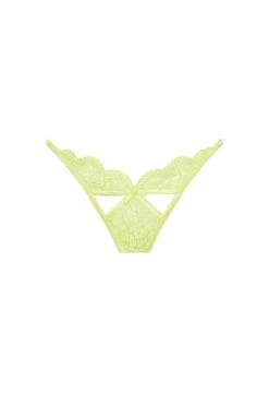 Creamsicle Lace Thong Panty 13 Creamsicle Lace Thong Panty -Lingerie Boutique Shop SKPA1572 SU22 MINTGREEN 0166