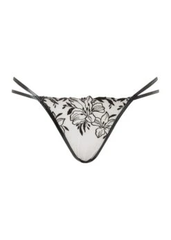 AGENT PROVOCATEUR Ozella Ouvert Brief (Black)