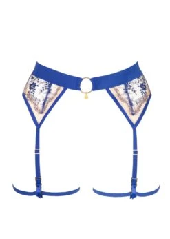 After Midnight Suspender Belt (Ink Blue)