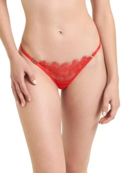 New Arrival -Lingerie Boutique Shop bluebella grace thong tomato red lace gstring underwear sexy lingerie B