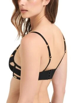 BLUEBELLA Mandra Bra (Black) 13 BLUEBELLA Mandra Bra (Black) -Lingerie Boutique Shop bluebella mandra bra black bondage cupless bra underwired sexy lingerie C