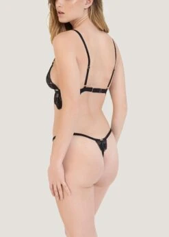 BLUEBELLA Marseille Soft Bra (Black) 12 BLUEBELLA Marseille Soft Bra (Black) -Lingerie Boutique Shop bluebella marseille black soft bra bralette non padded wirefree sexy lingerie E