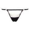 BLUEBELLA Oriana Thong 1 BLUEBELLA Oriana Thong -Lingerie Boutique Shop bluebella oriana thong black gold chain bottoms sexy lingerie A