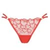 BLUEBELLA Valentina Thong (Red) -Lingerie Boutique Shop bluebella valentina thong red heart lace valentines day sexy lingerie A