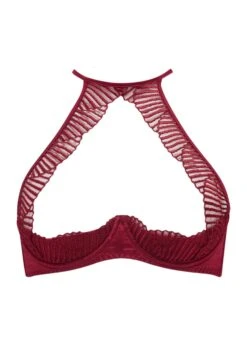 Athena Quarter Cup Bra (Red)