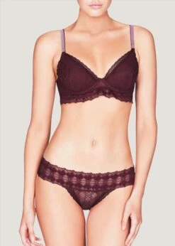 Jasmine Inspiring (Garnet Red) Contour Plunge Bra 10 Jasmine Inspiring (Garnet Red) Contour Plunge Bra -Lingerie Boutique Shop s80 327.gare stella mccartney jasmine inspiring contour plunge bra underwire padded garnet red sexy lingerie d 1