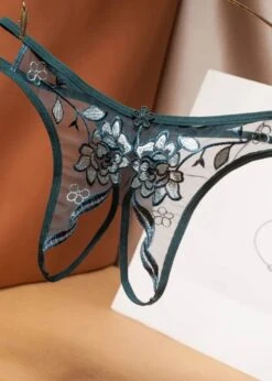 Kayleigh Crotchless Thong